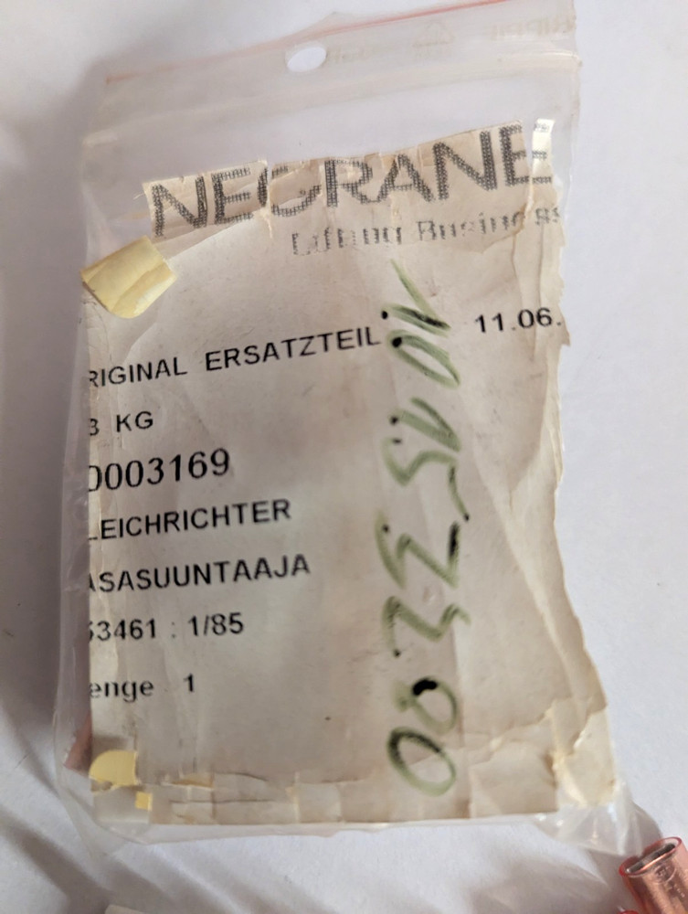 Demag Cranes & Components Brake Rectifier | 60003169 NEW