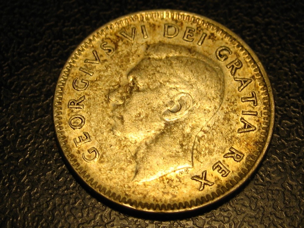 1950 Canadian Dime