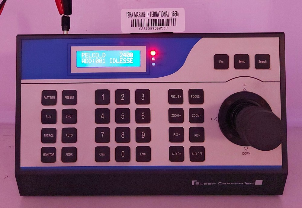 Super Controller RS-485 Joystick Camera CCTV IP PTZ Keyboard Control Unit