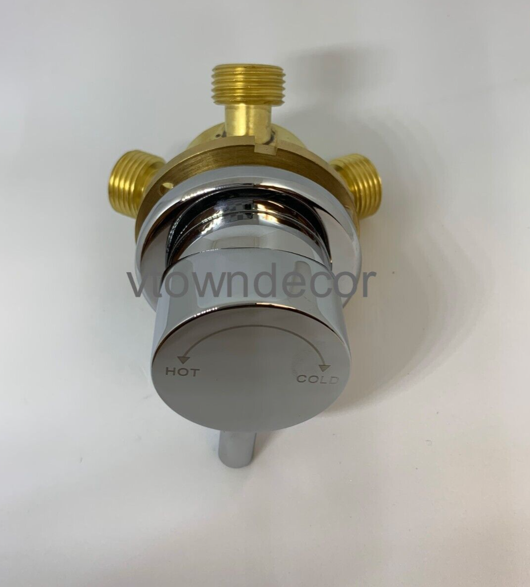 Pedicure Mixer Faucet 3 Way Hot And Cold Water Valve Universal VTD