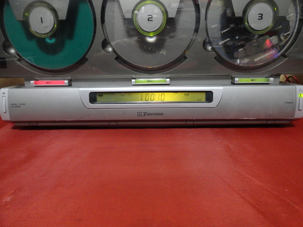 EMERSON MS3100 TRIPLE PLAY LINEAR 3 CD CHANGER