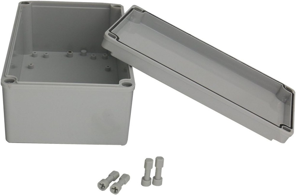 Plastic Junction Box - Compact 10"x6"x4" for Secure Wiring