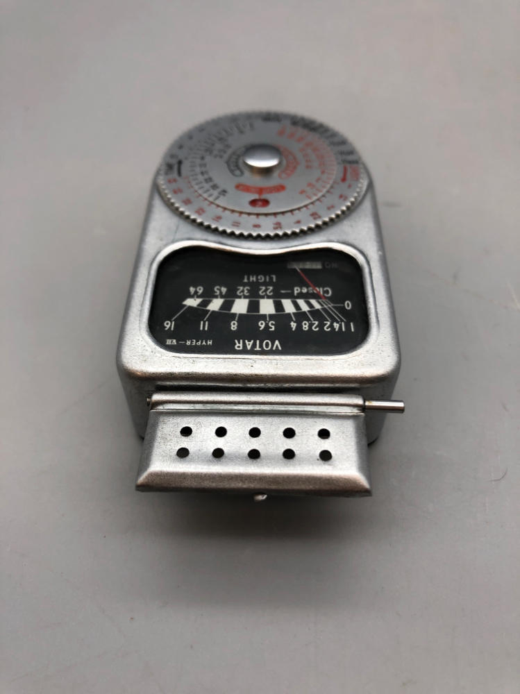 Vintage Tower Hyper VII Light Meter - With Leather Case - Good Cond. - UNTESTED