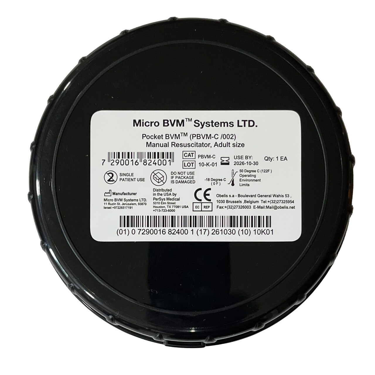 Pocket BVM (Bag Valve Mask)