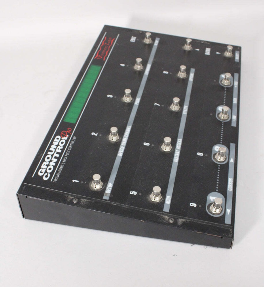 Voodoo Lab Ground Control Switcher And Ground Control Programmable Midi Foot