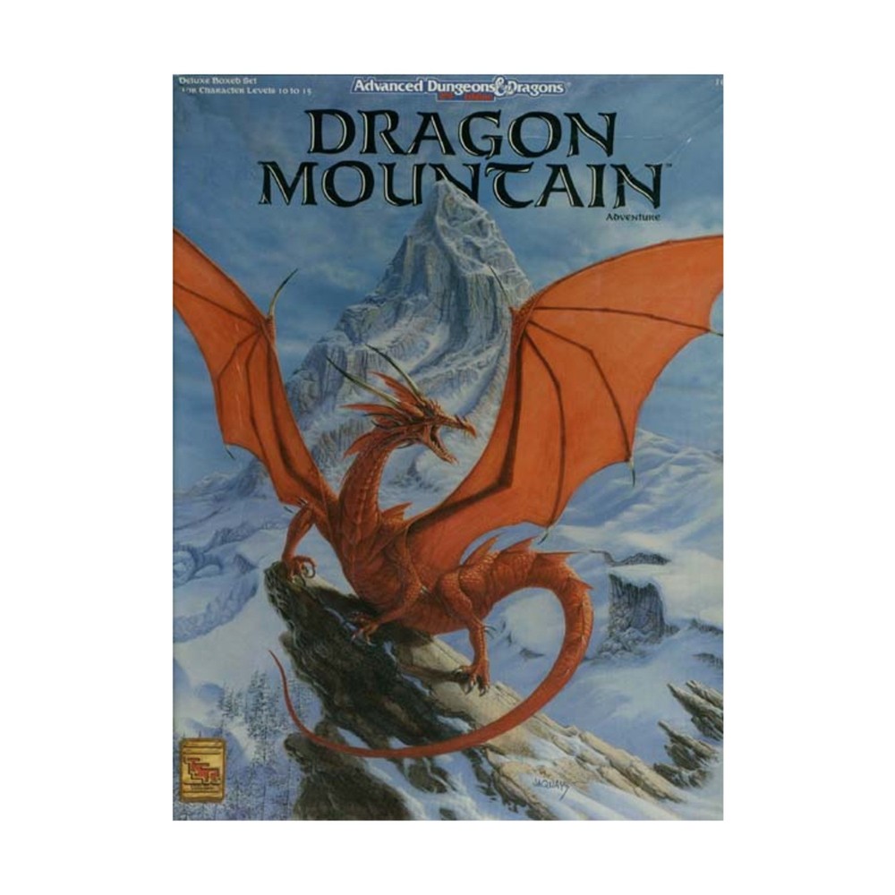 TSR AD&D 2nd Ed Dragon Mountain Fair/VG+