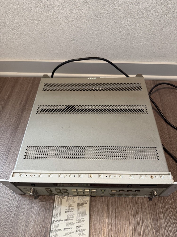 HP 8903B Audio Analyzer - Powers On but Untested