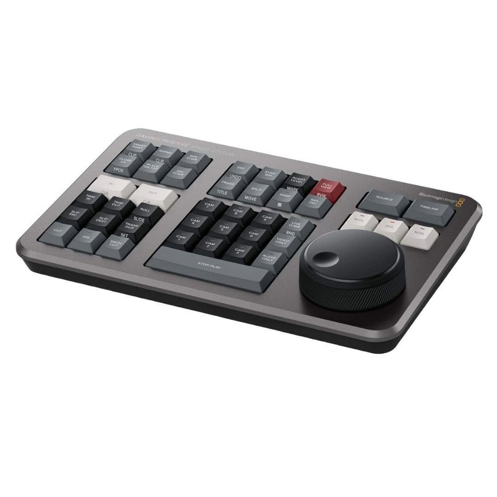 Blackmagic Davinci Resolve Speed Editor Keyboard w/Davinci Resolve 17 Studio NEW