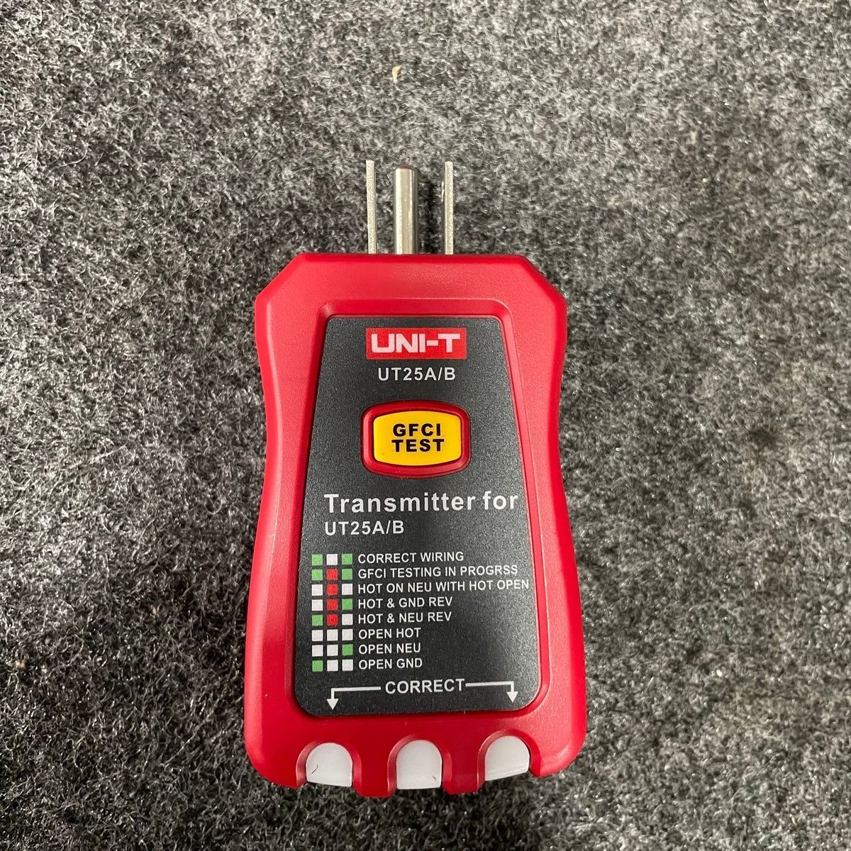 INTERTEK Circuit Breaker Finder And GFCI Socket Tester 110-125V 0.5W 50-60Hz