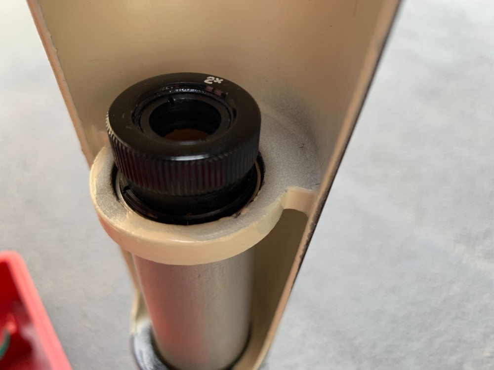 Vintage Soviet Microscope MPB-3 with Case & Manual