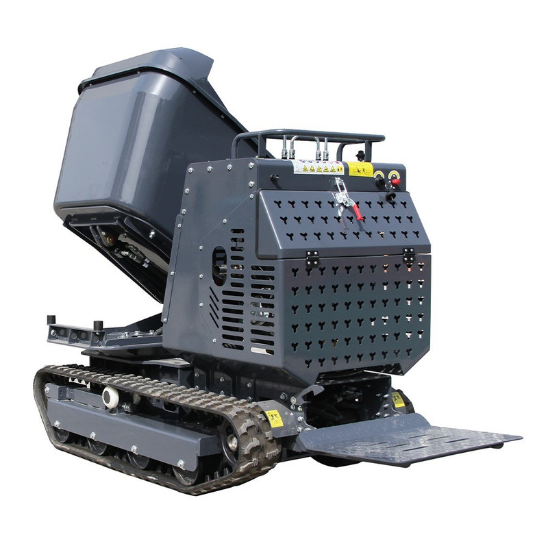 Rotation Dump Truck with B&S Engine Tracked Dumper Hydraulic Tipping Loader