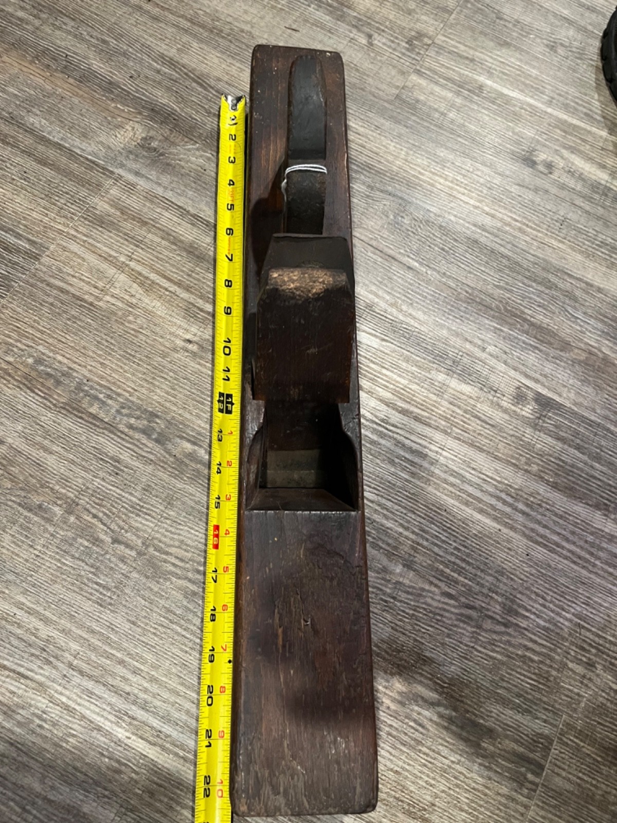 Vintage 22 Inch Wooden Long Retangular Hand Block Plane Jointer/Fore Plane?