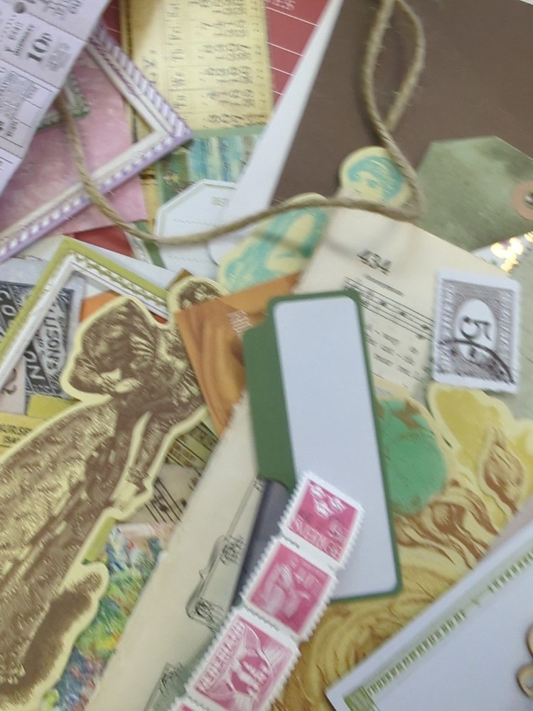 Junk Journal/Collage Ephemera Pack 75+ pieces