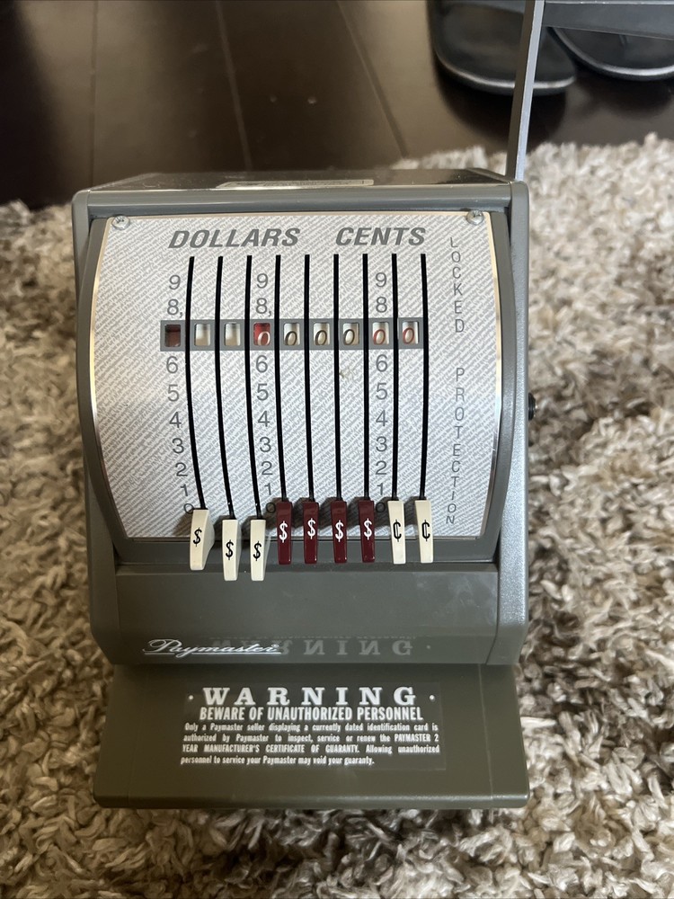 Paymaster Model 9000-9