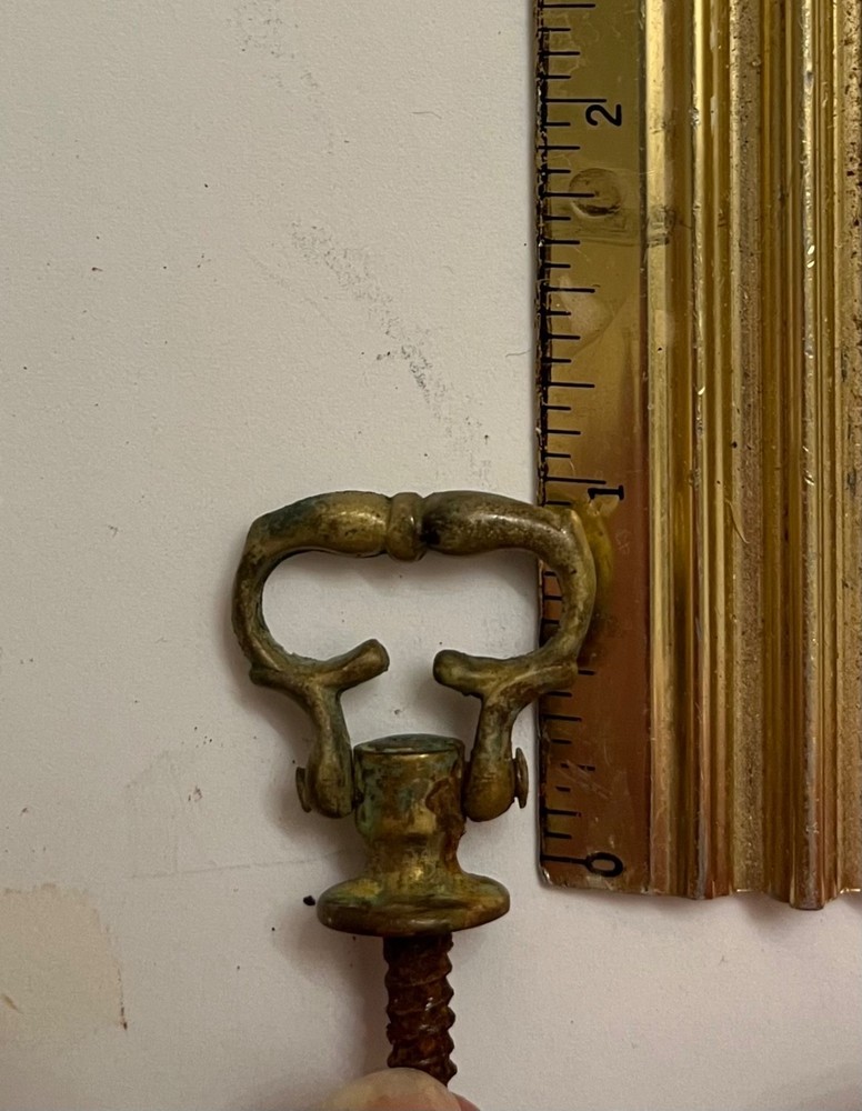 (8) - 18th Queen Ann, William & Mary, Chippend Pulls / Knobs - untouched surf