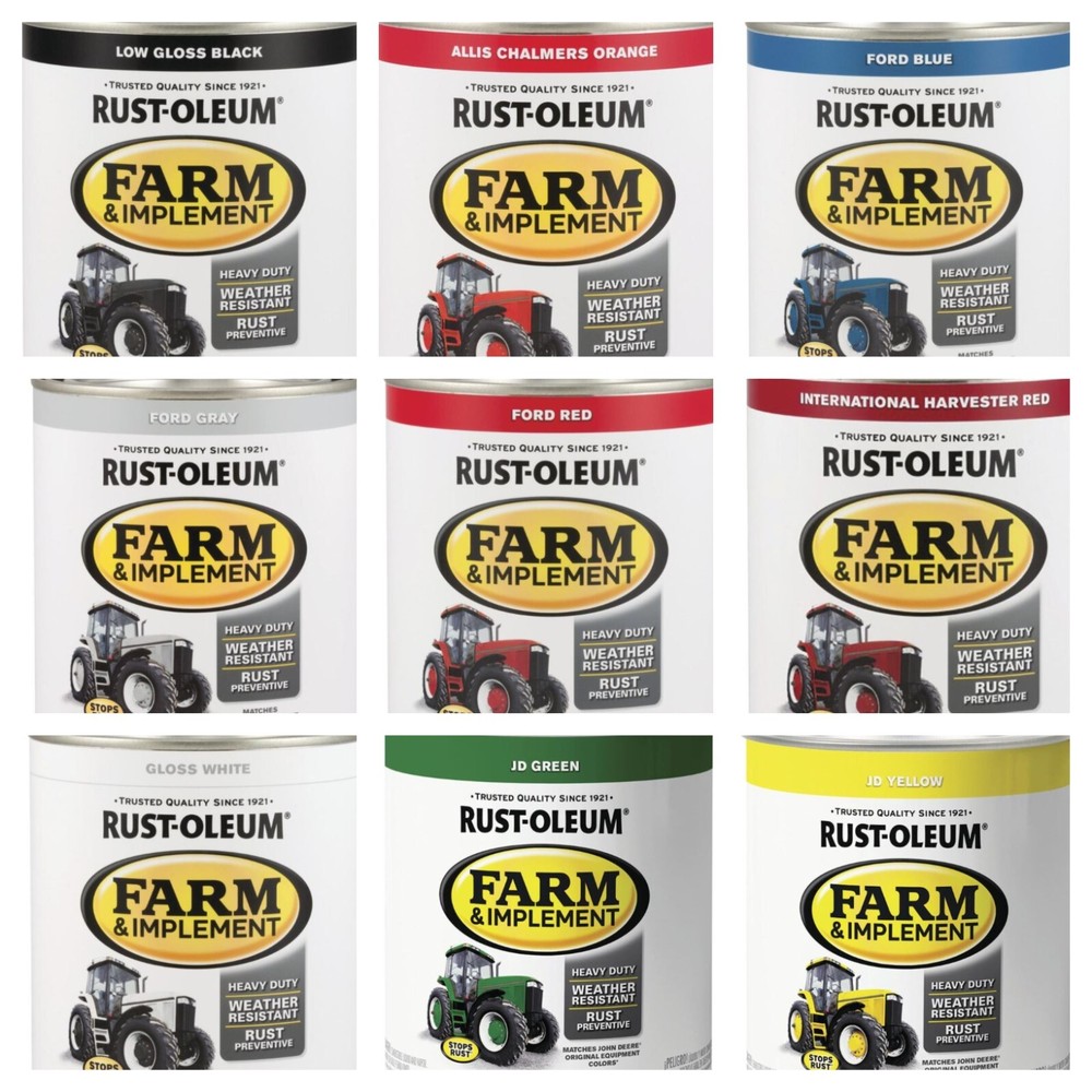 Rust-Oleum® Farm & Implement Enamel Paint - 1 qt.
