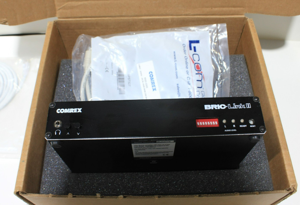 Comrex Bric Link II. IP Codec. Clean and working when pulled from service.