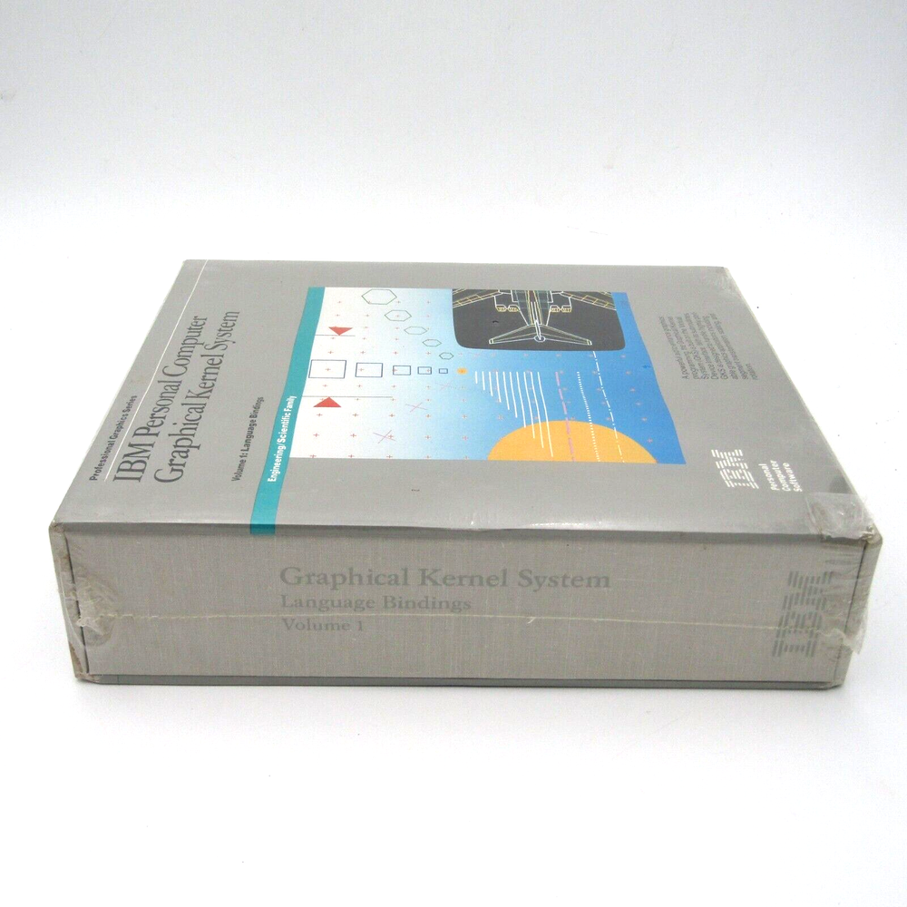 IBM Personal Computer Graphical Kernel System Vol 1 Language Bindings Sealed