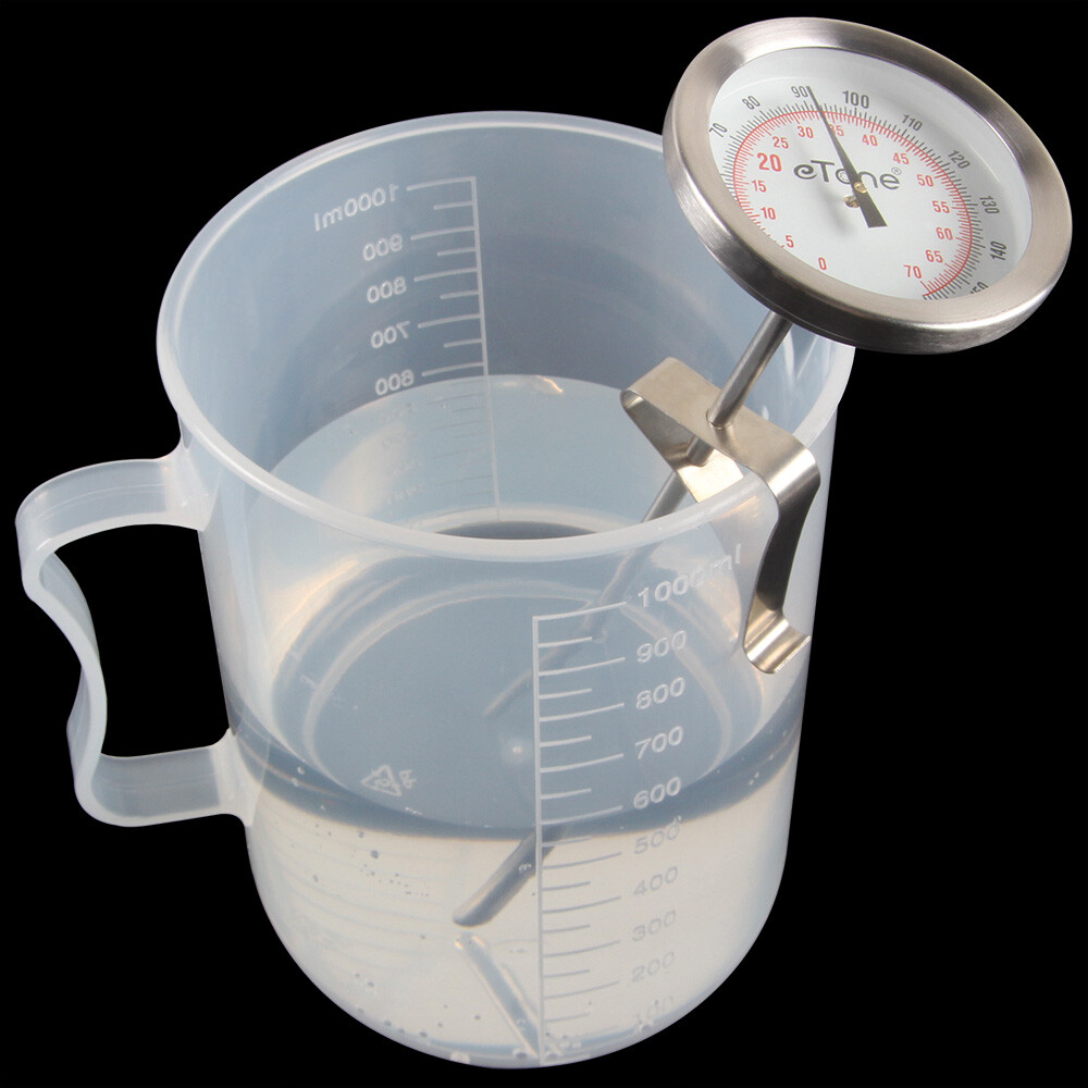 Darkroom Chemical Thermometer 43.5mm Dial Film Processing Developing Dual Unit