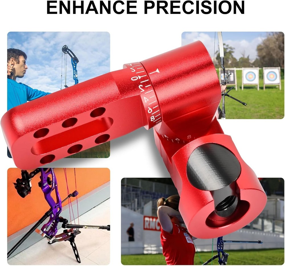 SPG Archery Single Side V-Bar Mount - Adjustable Bow Stabilizer Quick Disconnect