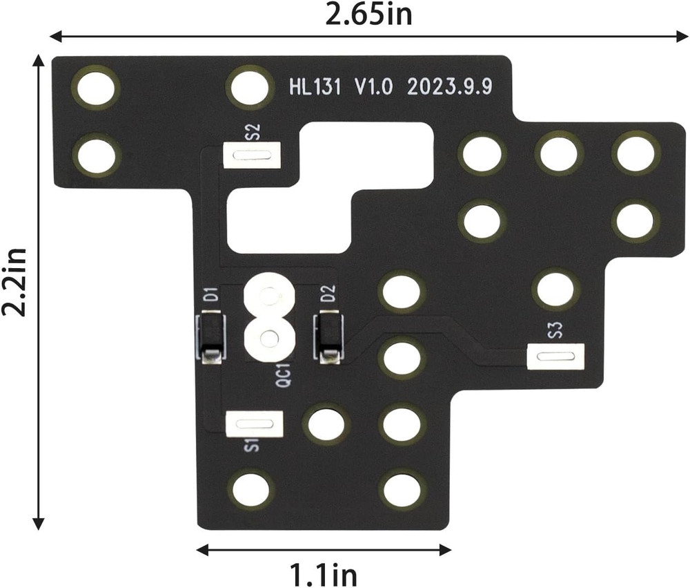 6 High Mod, Module for GM Auto Fogs Low Beams Mod Module Compatible with 2003-20