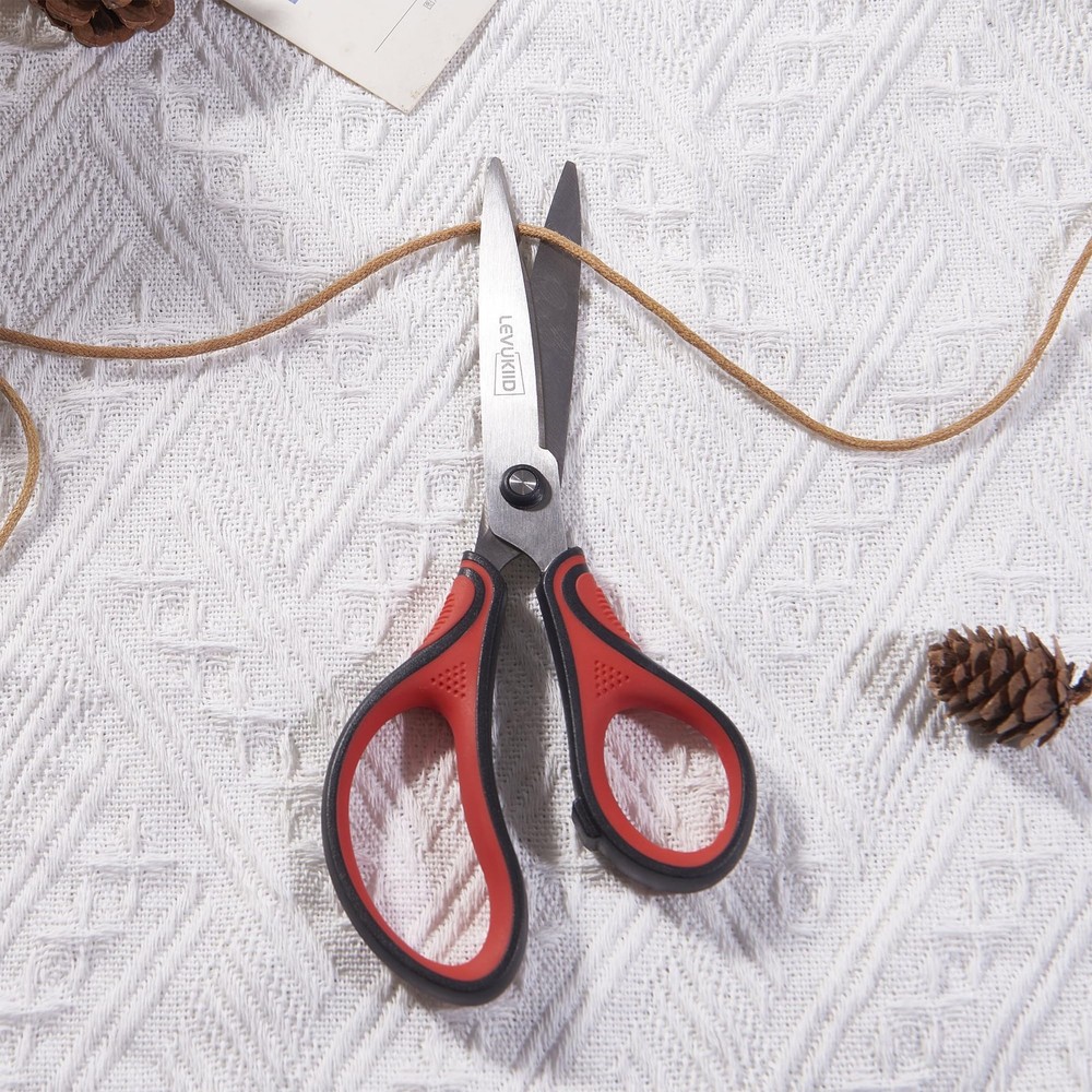 Scissors All Purpose 3 Pack, Office scissors,Sharp Pointed Tip & Right