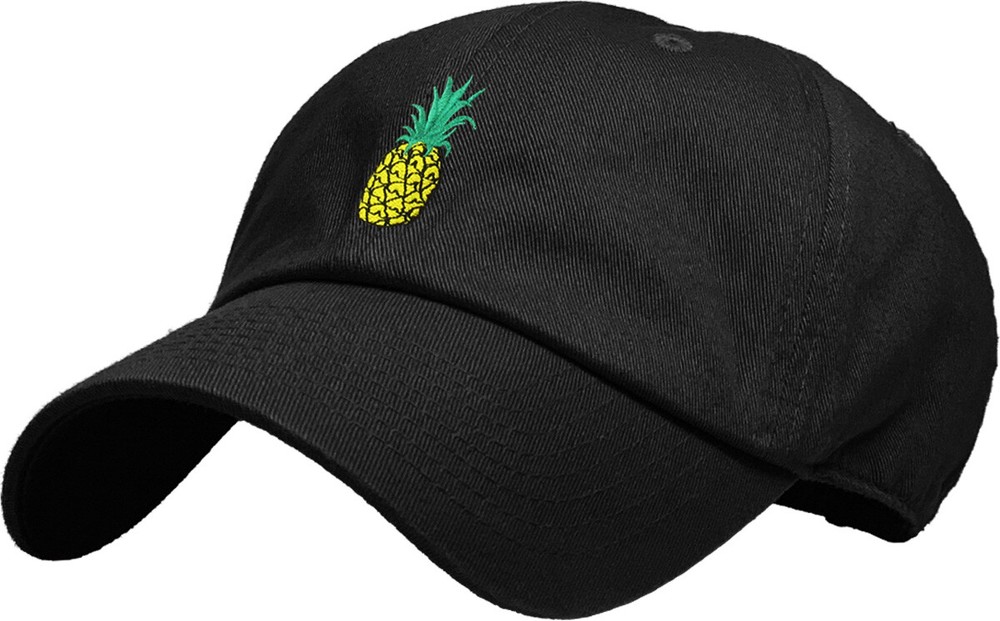Pineapple Dad Hat Baseball Cap Unconstructed Adjustable Polo Style