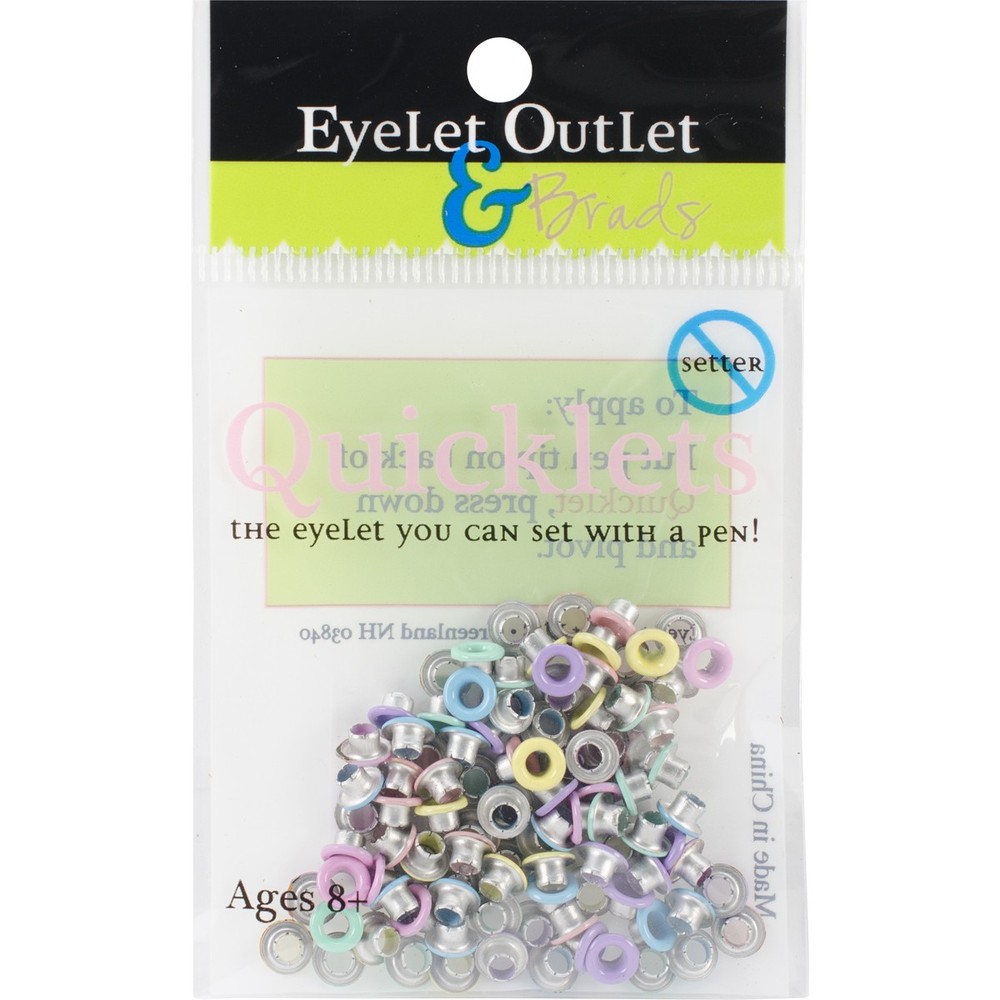Eyelet Outlet QRND-949  Quicklets Round 84/Pkg-Spring 2