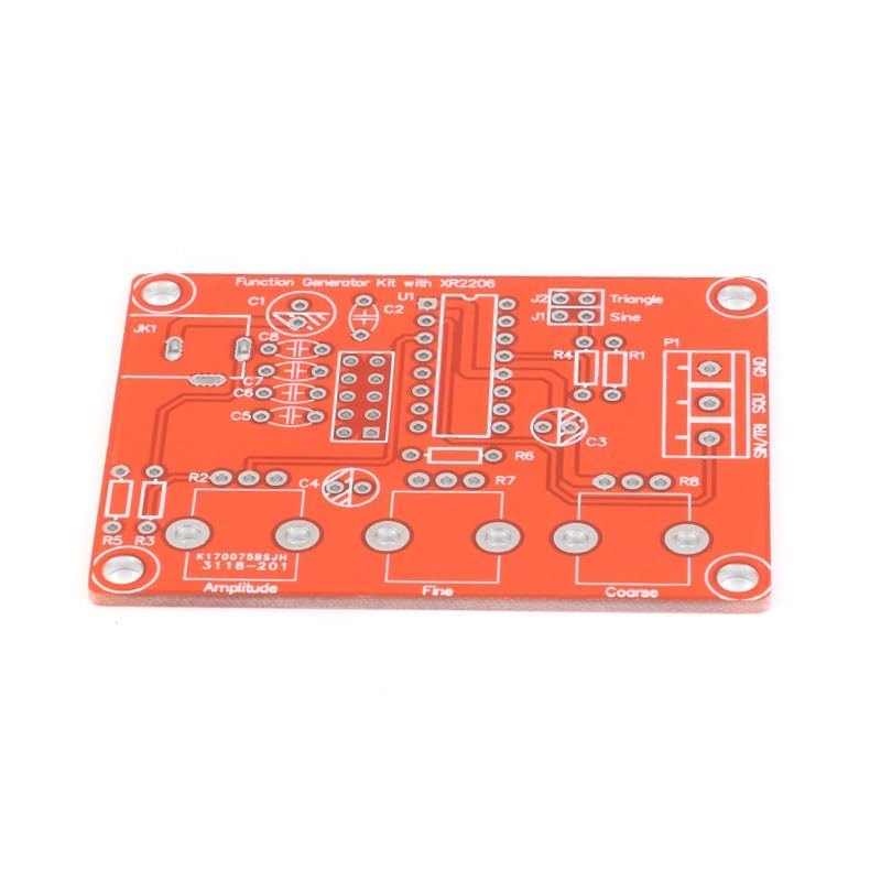 High Precision Function Signal Generator DIY Kit XR2206 Adjustable Frequency...