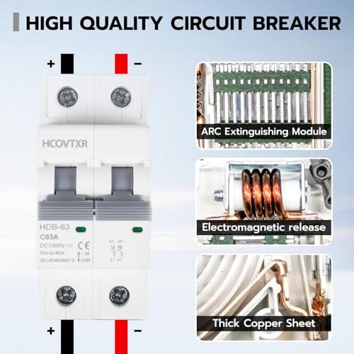 Solar Panel Disconnect Switch 1000V 63A PV Disconnect 63AMP 1000VDC(IP67)