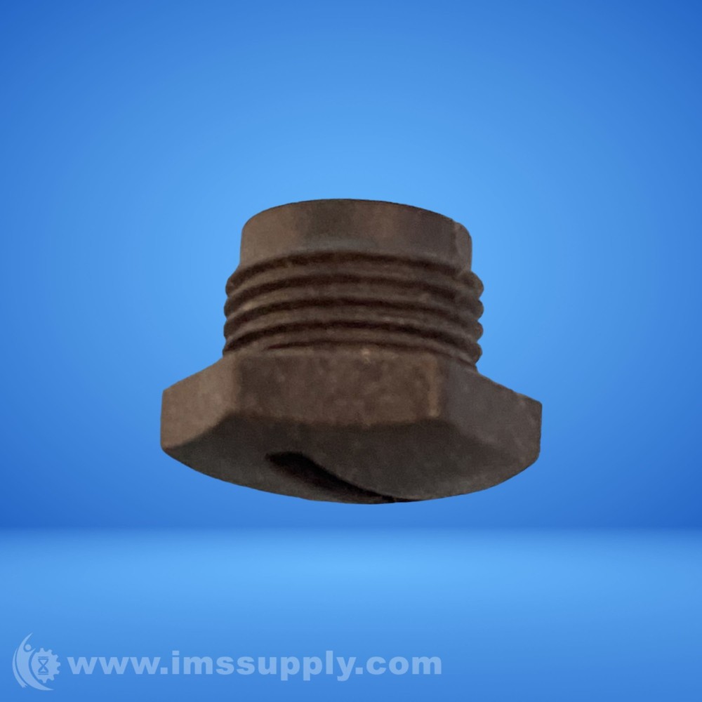 Hex Black Slotted Plug FNIP