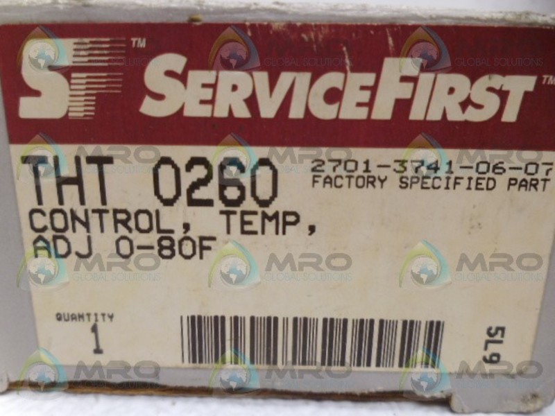 SERVICE FIRST THT0260 TEMPERATURE CONTROLLER NSMP