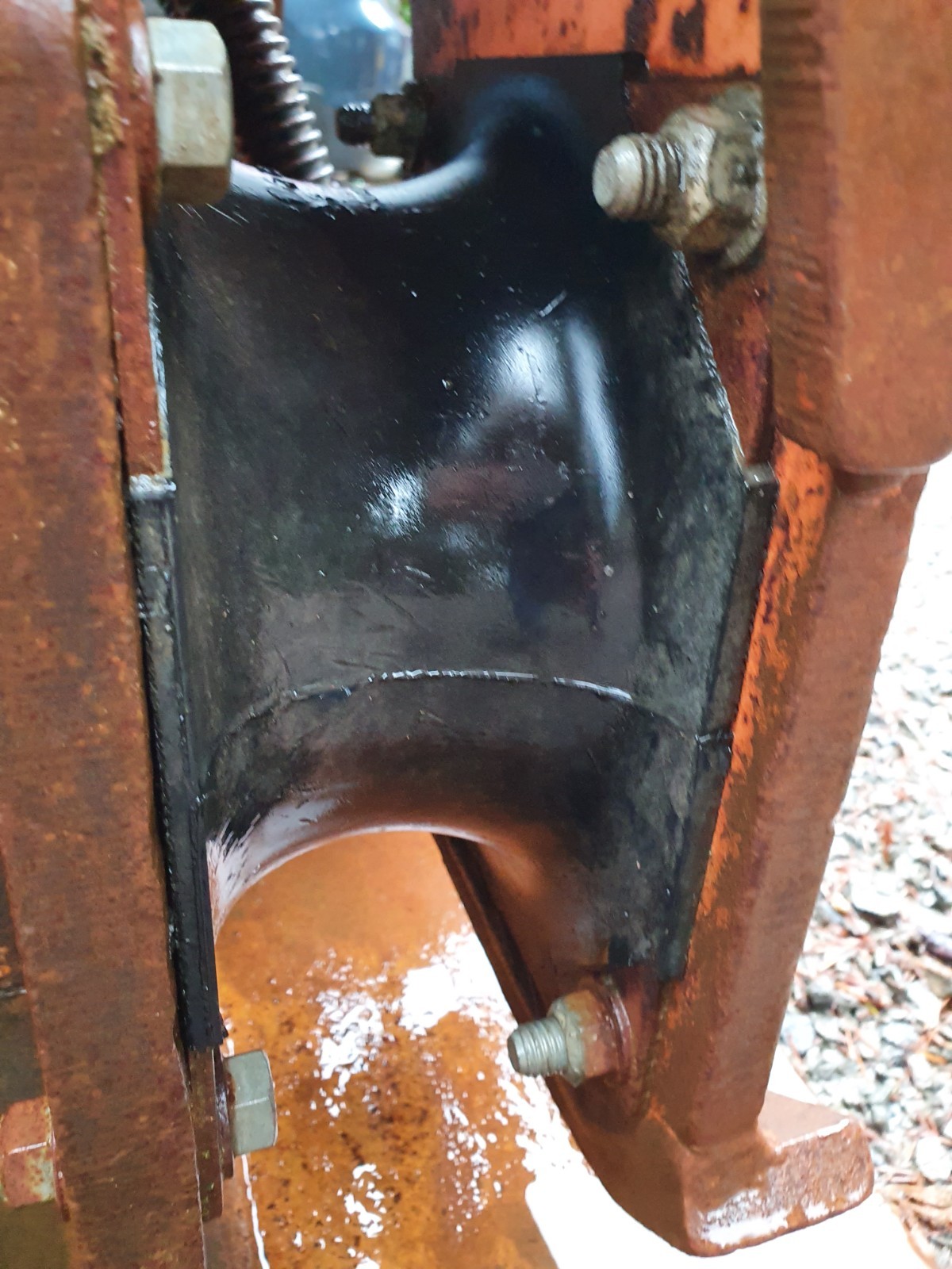 NPK C6B Excavator Hydraulic Plate Compactor- CAT 312 Mount- Ready To Work!