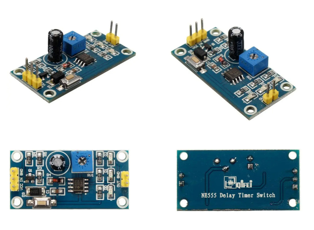 NE555 DC 5-12V Delay Relay Shield Timer Switch Module 0-150 Second Adjustable