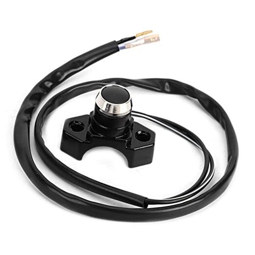 Motorcycle Handlebar Engine Start Stop Button Switch Universal for Most