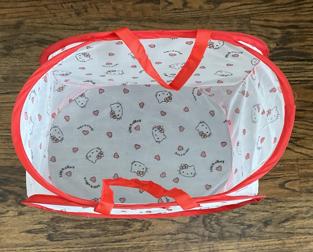 Hello Kitty Foldable storage basket/hamper
