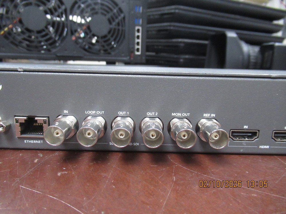 Blackmagic Design HyperDeck Studio 2 HD SSD Recorder via SDI or HDMI