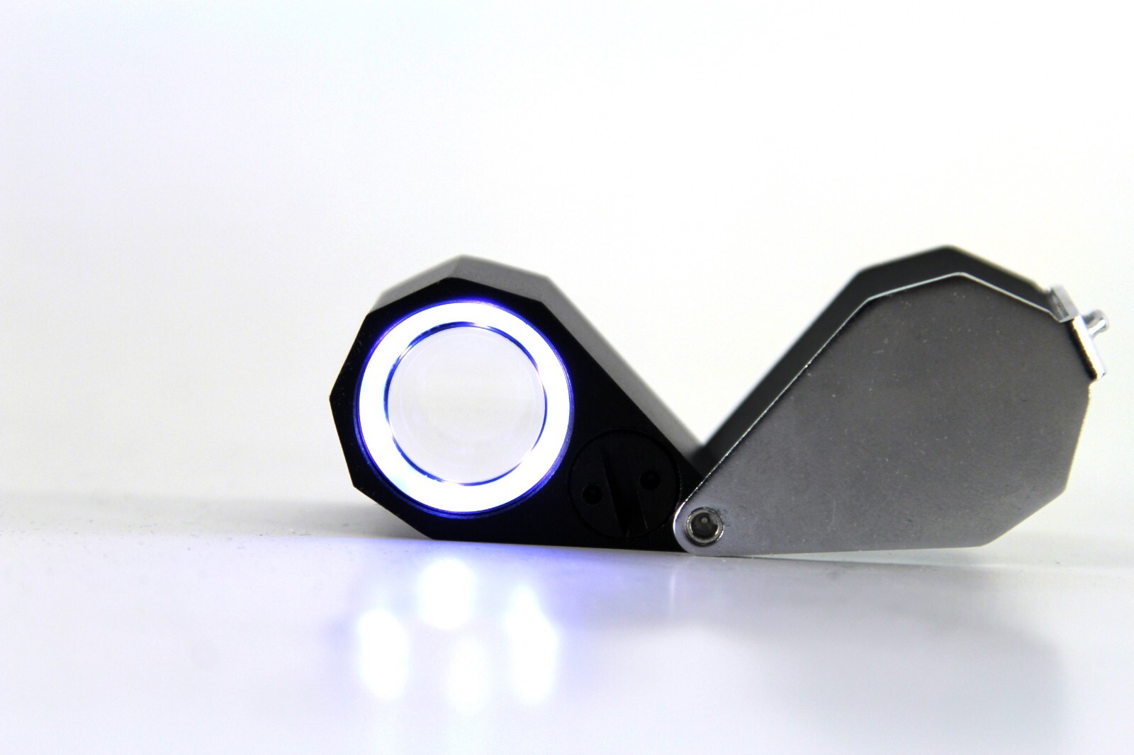 20X White LED lighted Triplet Jewelry Loupe Magnifier Microscope 20X - 21mm