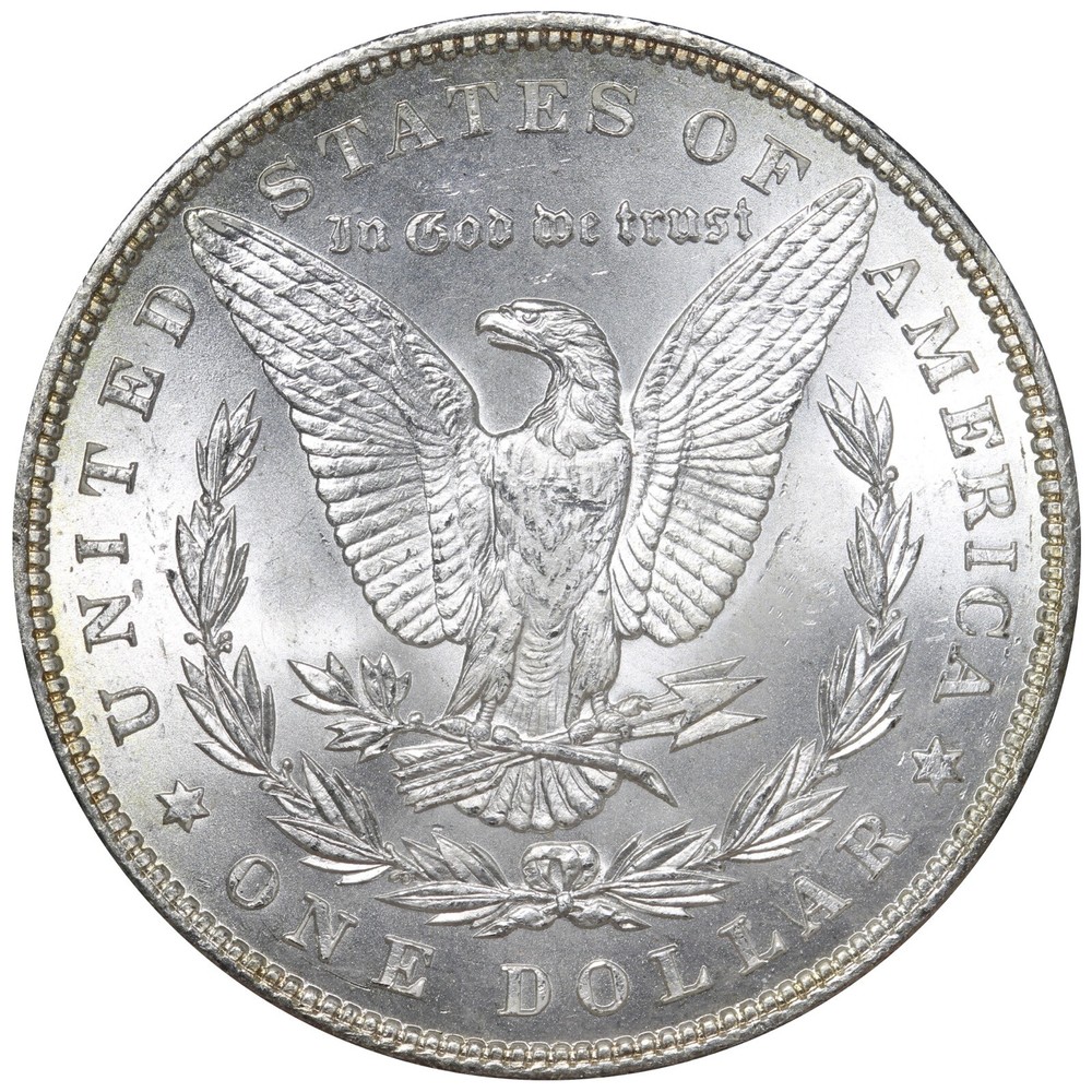 1896 Morgan Silver Dollar BU UNC MS Very Nice Piece! E741