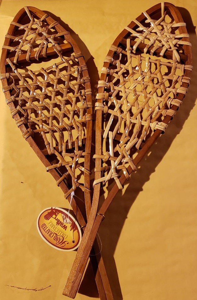 Snowshoe Wall Decor 15" Set Lodge Decor