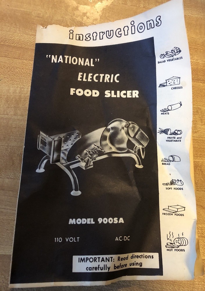 National Slice-Crafter 900SA