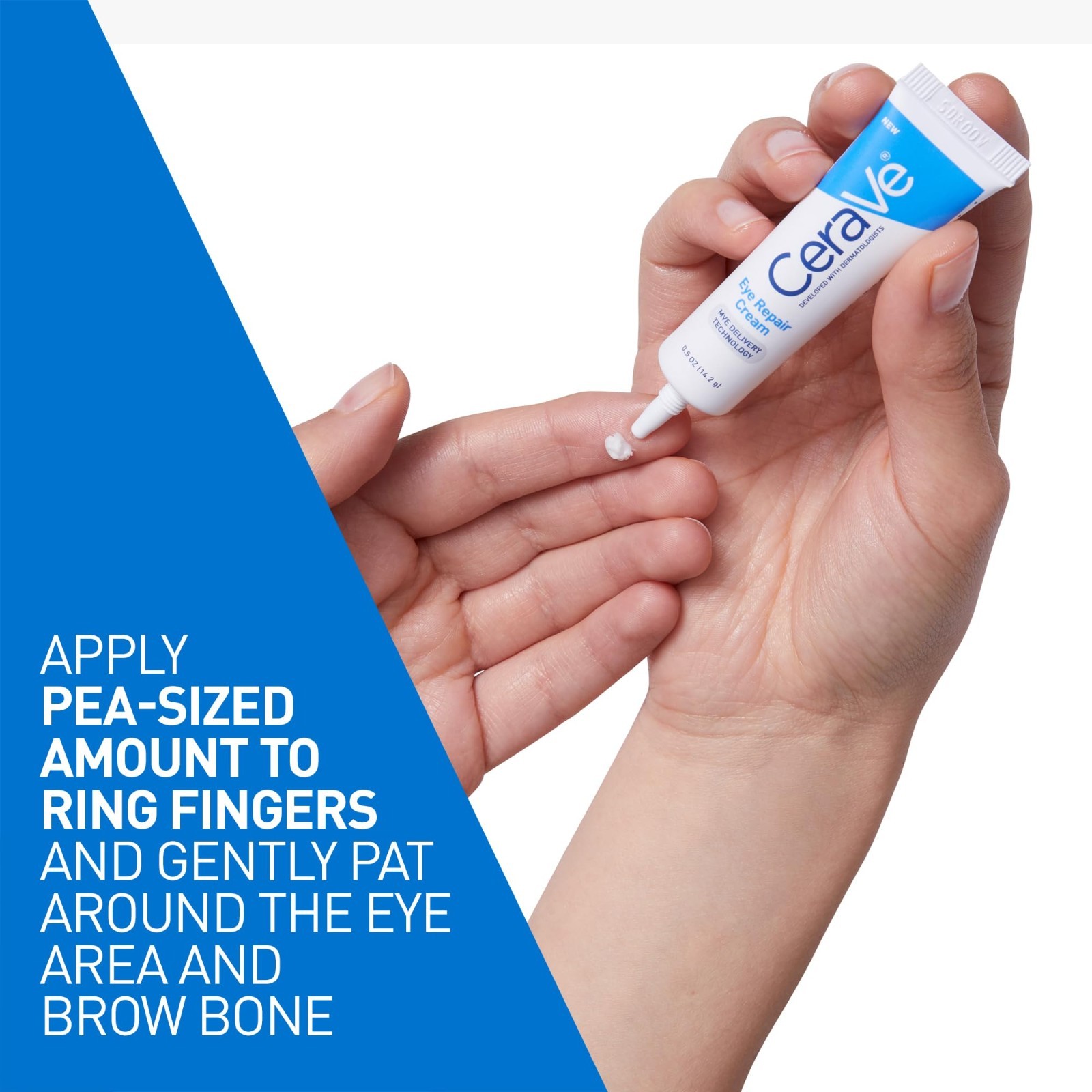 2 Pack CeraVe Eye Repair Cream 0.5 oz for Dark Circles & Puffiness FREE SHIPPING