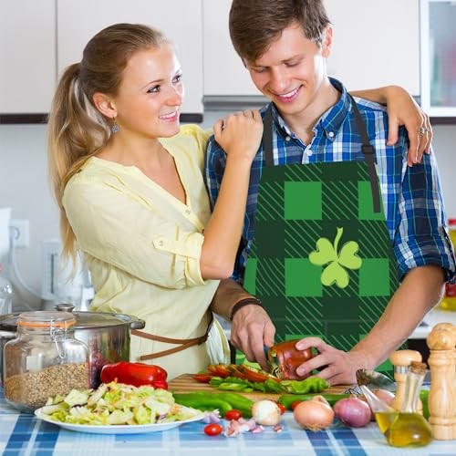 Apron, Adjustable Neck Strap, Stocking Stuffers Waterproof Cooking Apron,