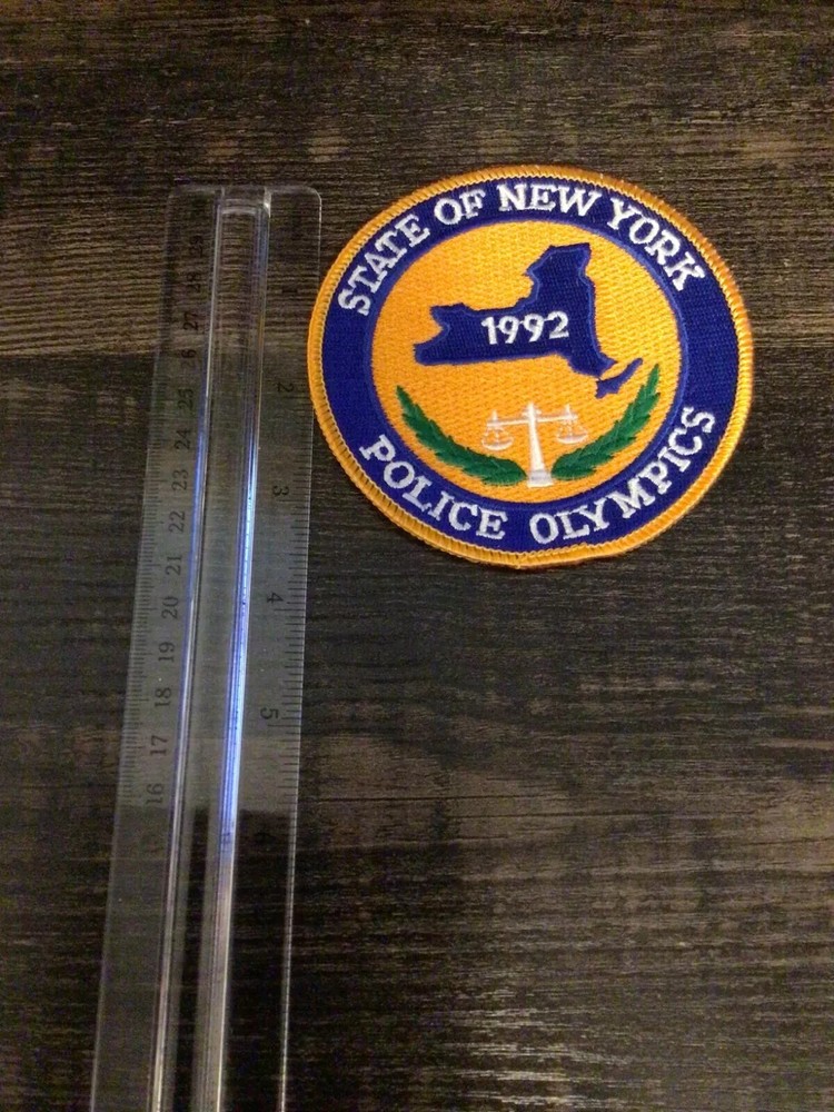 New York 1992 Olympics Police Patch