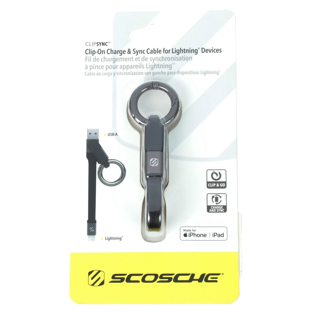 Clip On Charge & Sync Cable for Lightning Devices