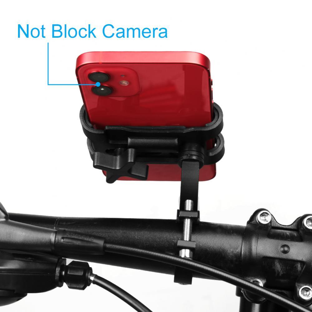 360° Aluminum Motorcycle Bike Bicycle GPS Cell Phone Holder Handlebar Mount New