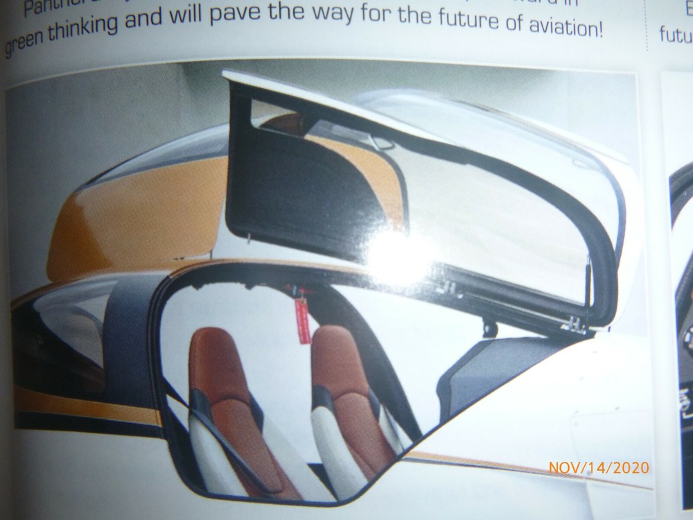 Pipistrel Brochure includes section on the amazing Panthera