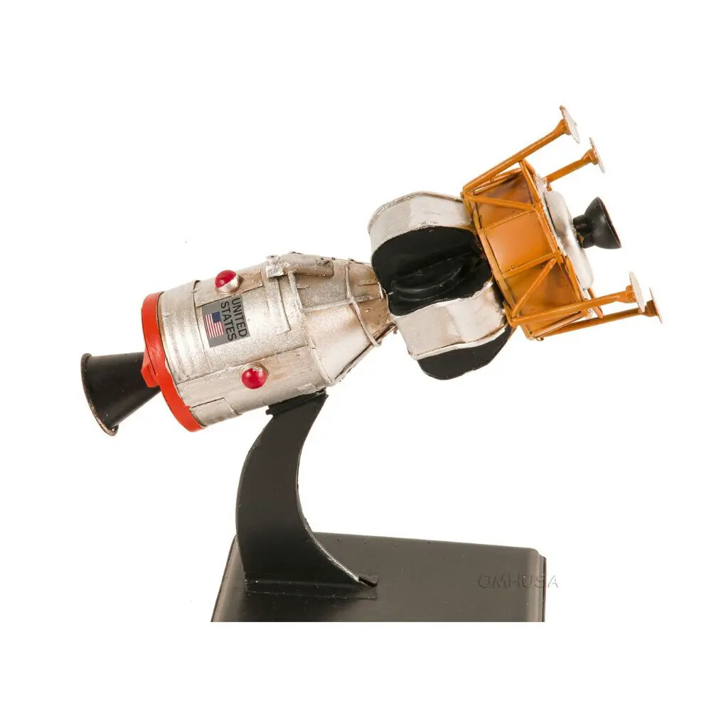 Apollo 11 Spacecraft Metal Model 8.5" Space Mission Command & Lunar Module