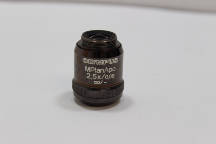 6951  Olympus MPLANAPO 2.5/0.08 Microscope Objective Lens