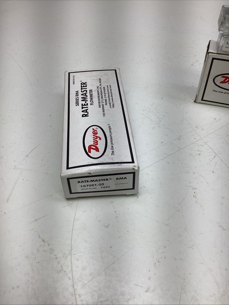Dwyer Rate-Master Flow meter 167061-00 NIB